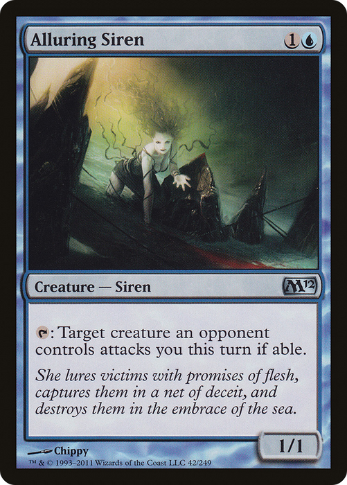 Alluring Siren (M12-042) - uncommon - Foil