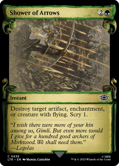 Shower of Arrows (LTR-639) - common: (Showcase) - Foil
