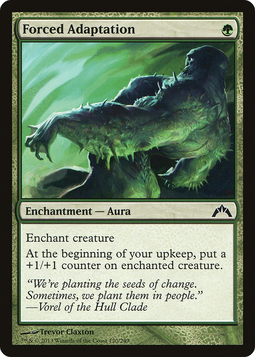 Forced Adaptation (GTC-120) - common - Foil