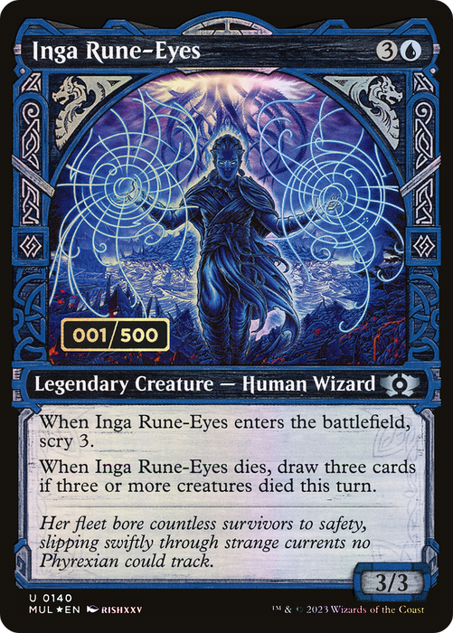 Inga Rune-Eyes (MUL-140Z) - uncommon: (Showcase) - Foil