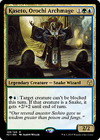 Kaseto, Orochi Archmage (PZ1-109) - rare