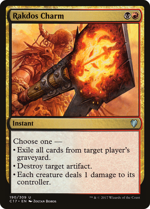 Rakdos Charm (C17-190) - uncommon