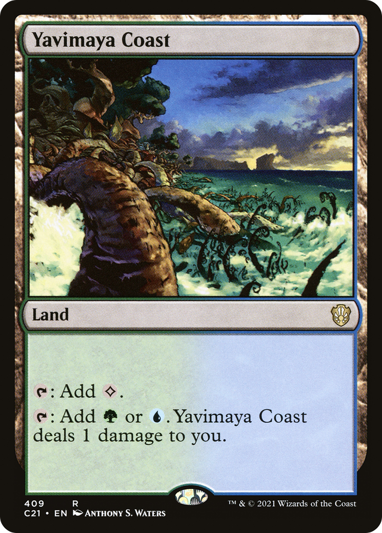Yavimaya Coast (C21-409) - rare