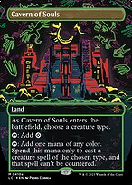 Cavern of Souls (LCI-410A) - mythic (Borderless) - Foil