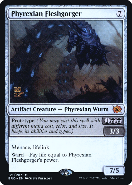 Phyrexian Fleshgorger (PRE-121S) - mythic - Foil
