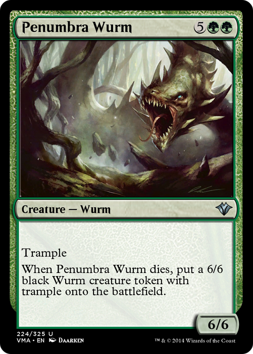 Penumbra Wurm (VMA-224) - uncommon - Foil