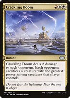 Crackling Doom (2X2-196) - uncommon