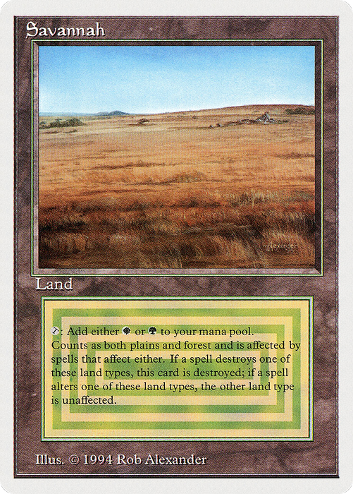 Savannah (SUM-285) - rare