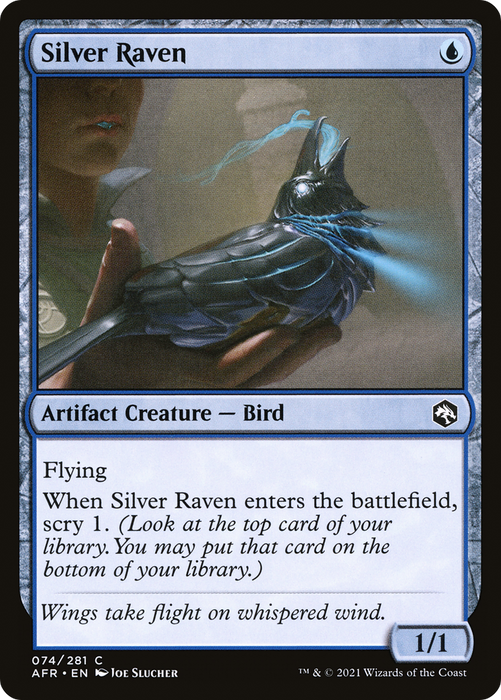 Silver Raven (AFR-074) - common - Foil