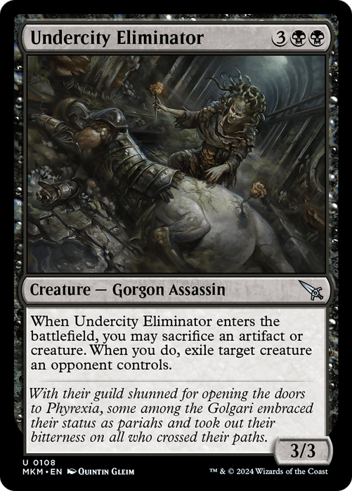 Undercity Eliminator (MKM-108) - uncommon - Foil