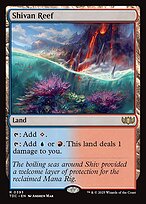 Shivan Reef (TDC-393) - rare