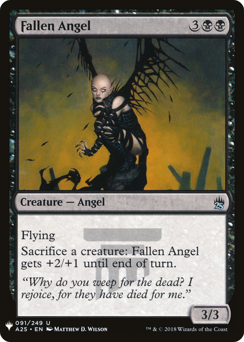 Fallen Angel (LIST-A25-91) - uncommon