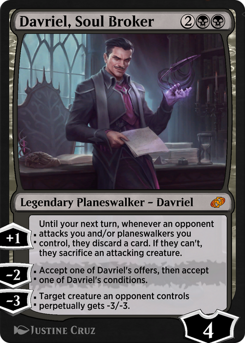 Davriel, Soul Broker (J21-015) - mythic