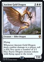 Ancient Gold Dragon (PRE-03S) - mythic - Foil