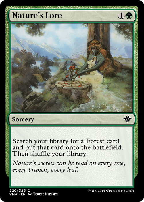 Nature's Lore (VMA-220) - common