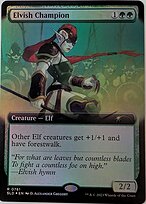 Elvish Champion (SLD-761) - rare: (Extended Art) - Foil