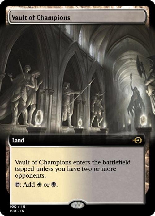 Vault of Champions (PRM-85958) - rare - Foil