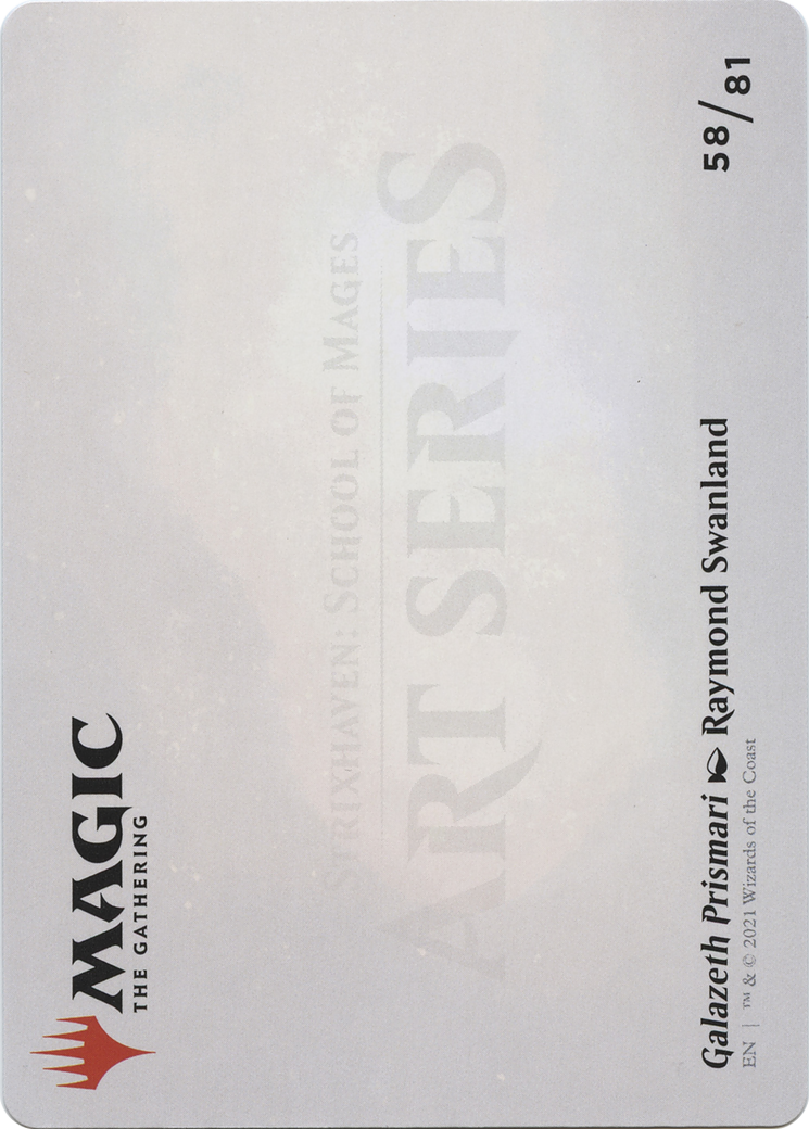 Galazeth Prismari // Galazeth Prismari (ASTX-058) - common (Borderless) - Foil