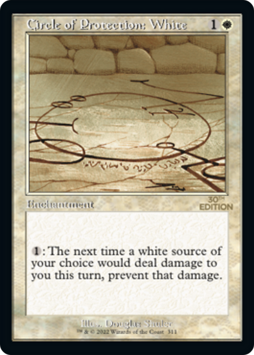 Circle of Protection: White (30A-311) - common