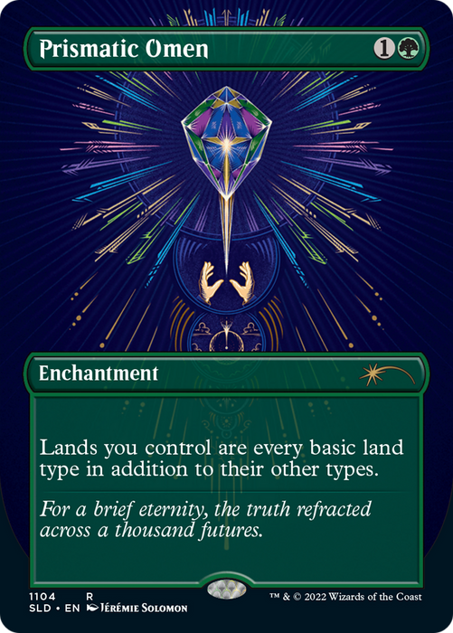 Prismatic Omen (SLD-1104) - rare (Borderless)