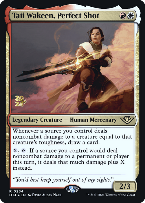 Taii Wakeen, Perfect Shot (PRE-234S) - rare - Foil
