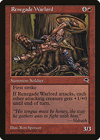 Renegade Warlord (TMP-197) - uncommon