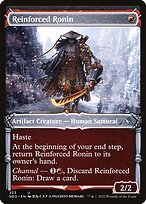 Reinforced Ronin (NEO-323) - uncommon: (Showcase) - Foil