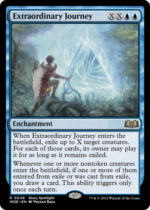 Extraordinary Journey (WOE-048) - rare - Foil