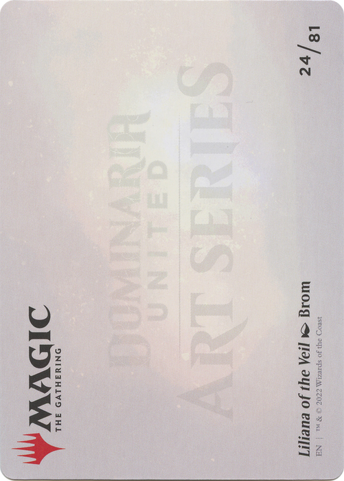 Liliana of the Veil // Liliana of the Veil (ADMU-024) - common (Borderless) - Foil