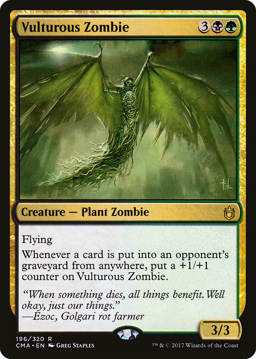 Vulturous Zombie (CMA-196) - rare