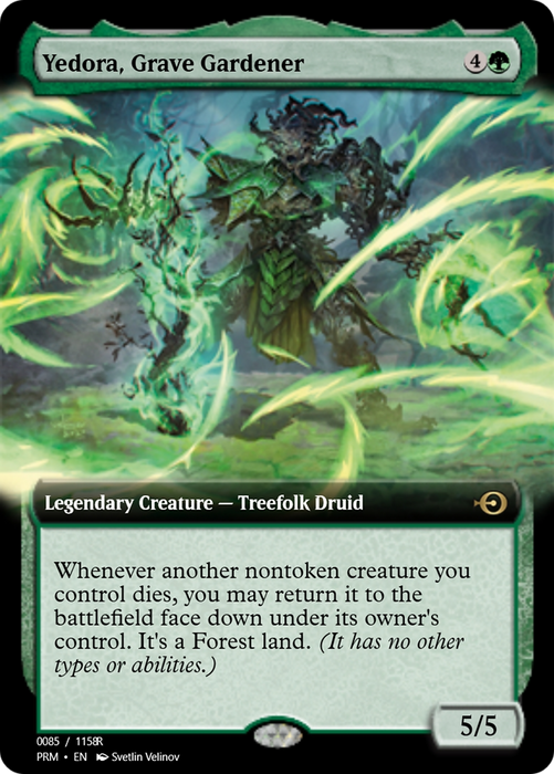 Yedora, Grave Gardener (PRM-90142) - rare - Foil