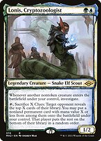 Lonis, Cryptozoologist (MH2-370) - rare: (Showcase)