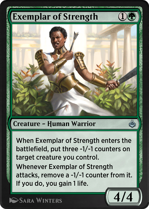 Exemplar of Strength (AKR-190) - uncommon