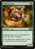 Stalking Tiger (LIST-W17-28) - common