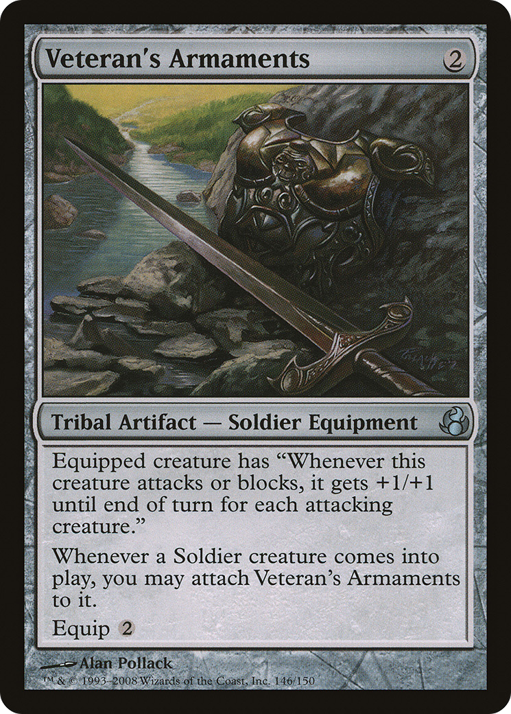 Veteran's Armaments (MOR-146) - uncommon - Foil
