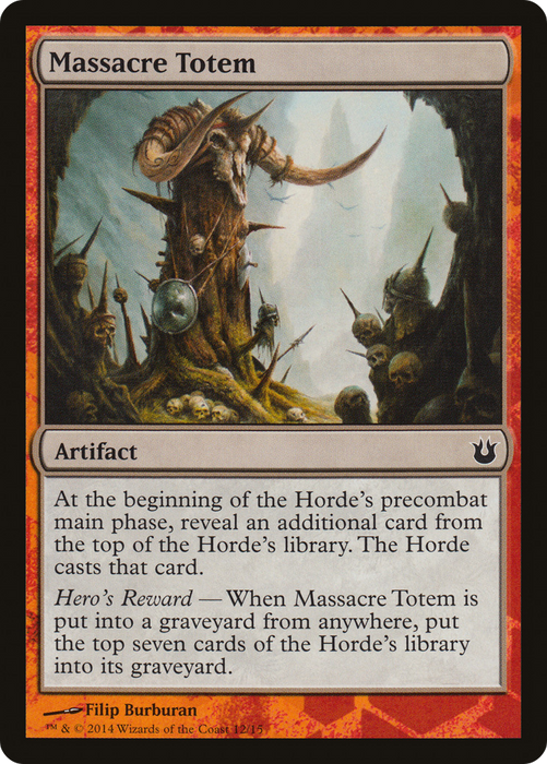 Massacre Totem (HERO-012) - common