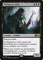 Phylactery Lich (M19-113) - rare - Foil