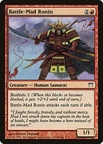 Battle-Mad Ronin (CHK-156) - common