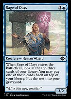 Sage of Days (LCI-073) - common - Foil