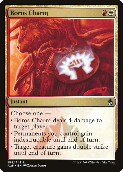 Boros Charm (A25-199) - uncommon - Foil