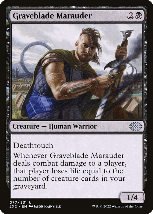 Graveblade Marauder (2X2-077) - uncommon