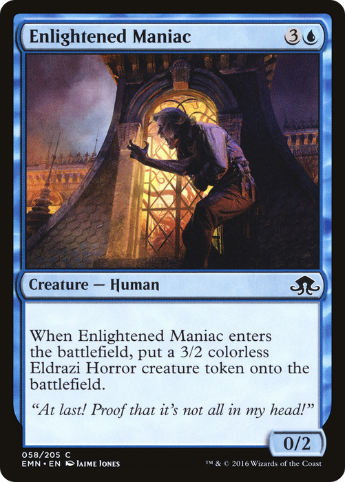 Enlightened Maniac (EMN-058) - common