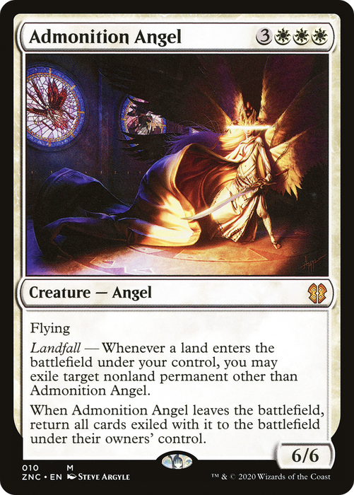 Admonition Angel (ZNC-010) - mythic