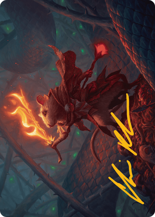 Emberheart Challenger // Emberheart Challenger (ABLB-019) - common (Borderless) - Foil