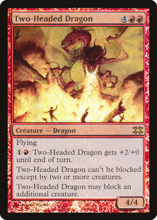 Two-Headed Dragon (DRB-015) - rare - Foil