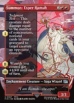 Summon: Esper Ramuh (Borderless) (FIN-367) - uncommon - Foil