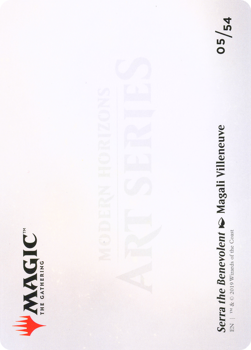 Serra the Benevolent // Serra the Benevolent (AMH1-005) - common (Borderless)