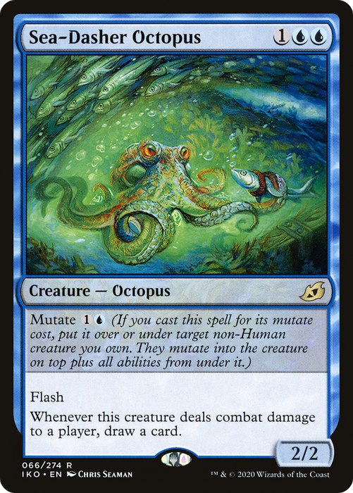 Sea-Dasher Octopus (IKO-066) - rare