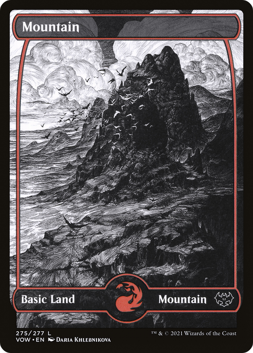Mountain (VOW-275) - common: (Showcase) - Foil