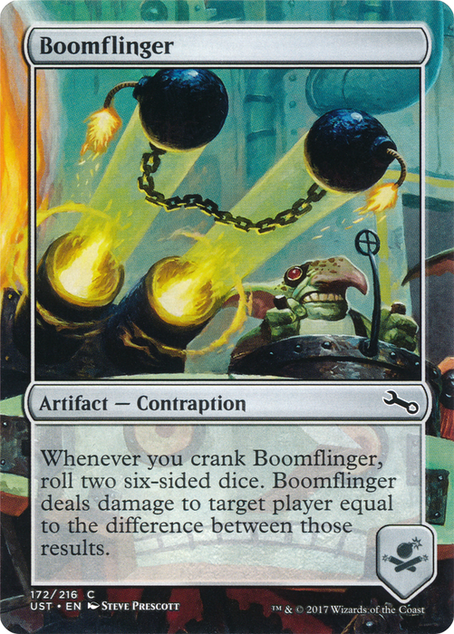 Boomflinger (UST-172) - common (Borderless) - Foil